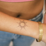 Artful Sun Tattoo