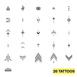 Finger Tattoo Bundle