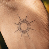 Zon Ornament Tatoeage