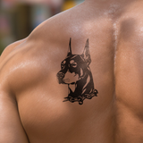 Tatouage Dobermann