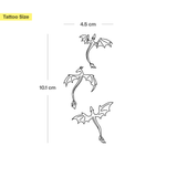 Small Dragons Tattoo