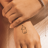 Bunny With Heart Tattoo