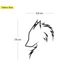 Wolf Head Outline