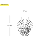 Sun and Lotus Tattoo