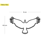 Eagle Top View Tattoo