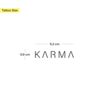 Karma & Calm Tattoo - Double Pack
