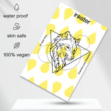 Tatouage Loup en Forme Géométrique