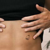 Klein Glas met Hartjes