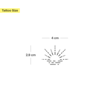 Sonnenuntergang Meer Tattoo