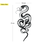 Schaduwadder Tatoeage