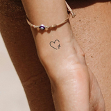 Tatouage Cœur avec Avion