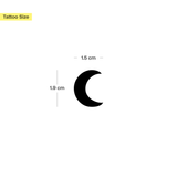 Mond ausgefüllt Tattoo