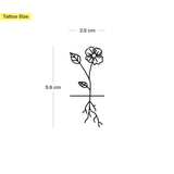 Wachsende Blume