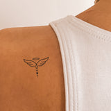 Abstract Angel Wings