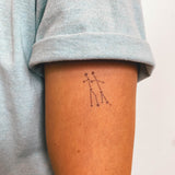 Gemini Constellation Tattoo