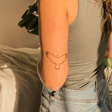 Eagle Top View Tattoo