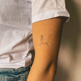 Abstract Kissing Faces 2-Week-Tattoo Inkster