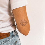 Sunset Ornament 2-Week-Tattoo Inkster