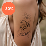 Vervloeiende lotus Tatoeage