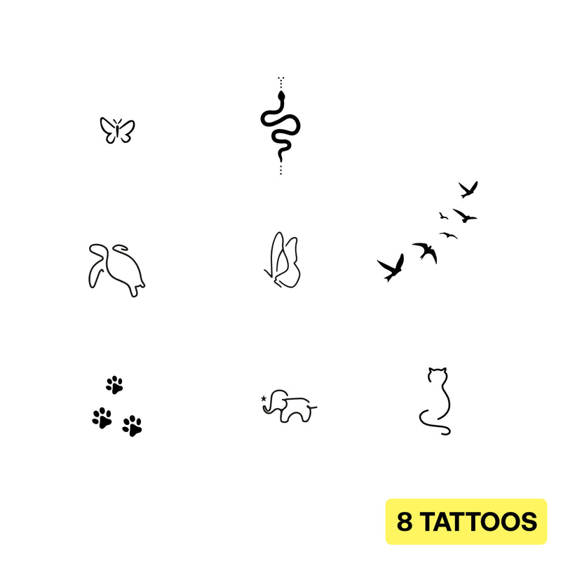 Animal Tattoo Bundle 