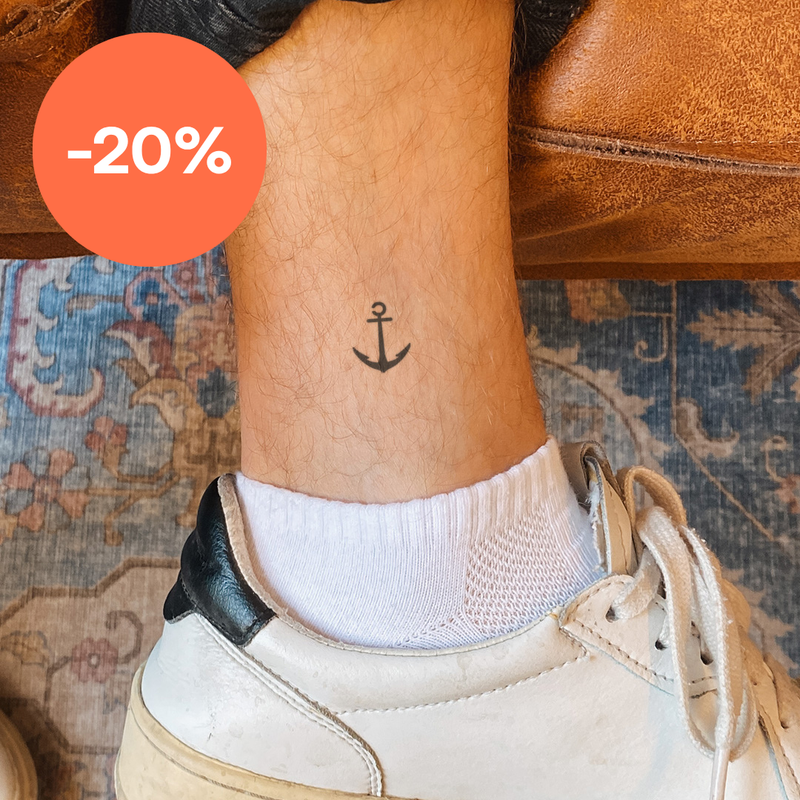 Small Anchor Tattoo 