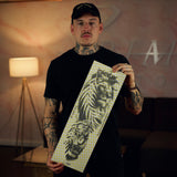 Untamed Strength Tattoo Sleeve