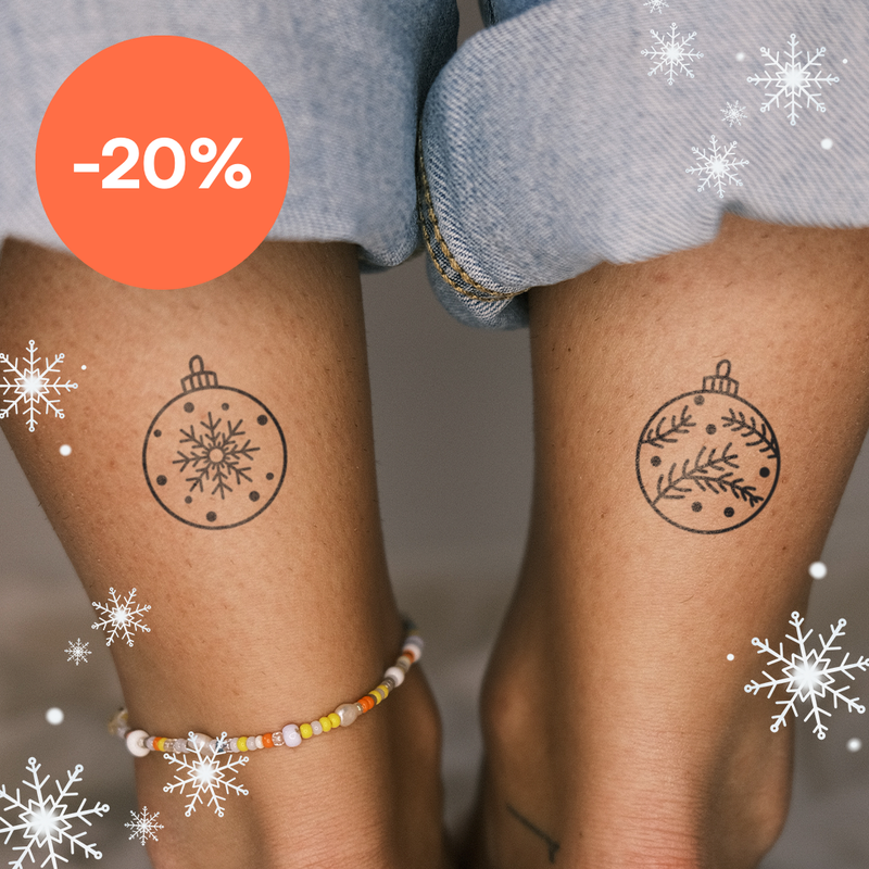 Two Snow Globes Tattoo