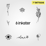 Bloemen Tatoeage Bundel