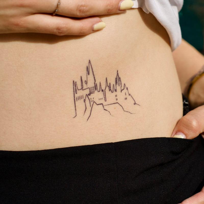 Tatouage Harry Potter Hogwarts