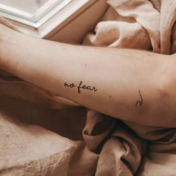 No Fear Tattoo