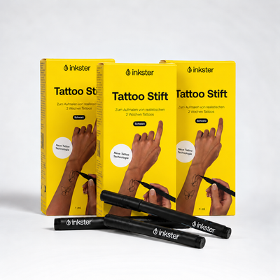 3x Stylo Tatouage 