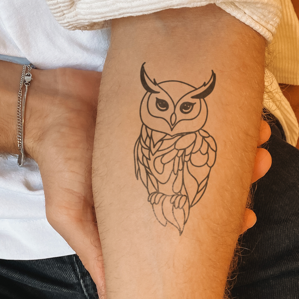 Kleine Uil Tatoeage