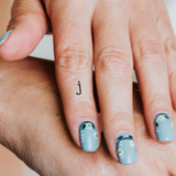 j - Lowercase Tattoo 