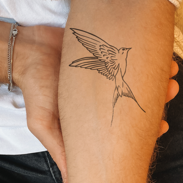 Kleine Vogel Tatoeage