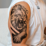 Tatouage Lion Sauvage