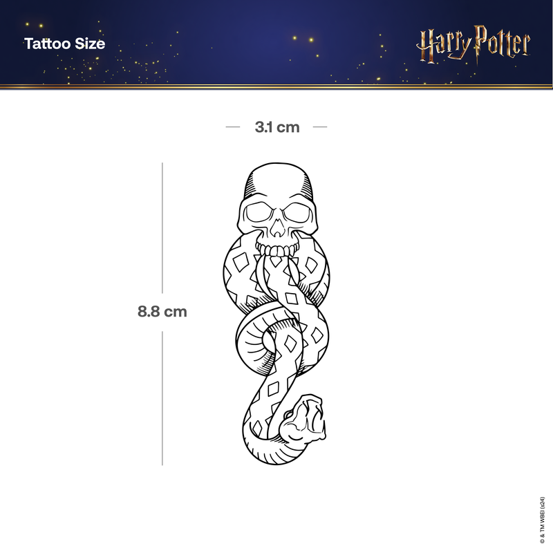 Harry Potter Das dunkle Mal Tattoo