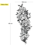 Manche Lion dans mer de fleurs