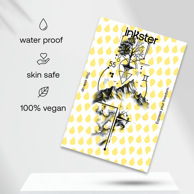 Natuur & geometrie Tatoeage