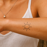 Stralende Zon Tatoeage
