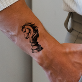 Tatouage Cavalier (Échecs)