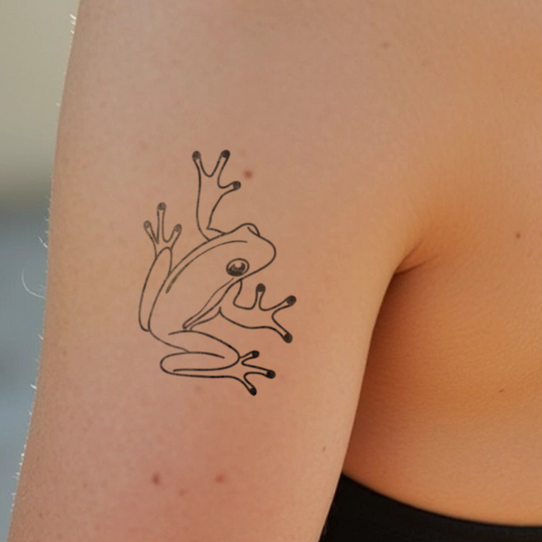 Grote kikker Tatoeage