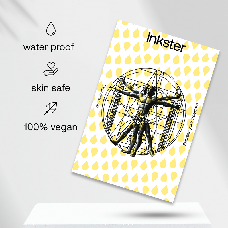 Vitruvian Man Tattoo