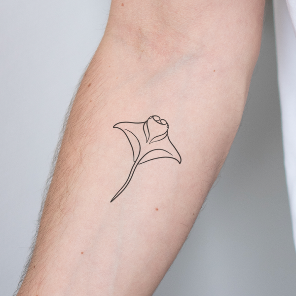 Manta Ray Tattoo