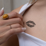 Lipstick Print Tattoo