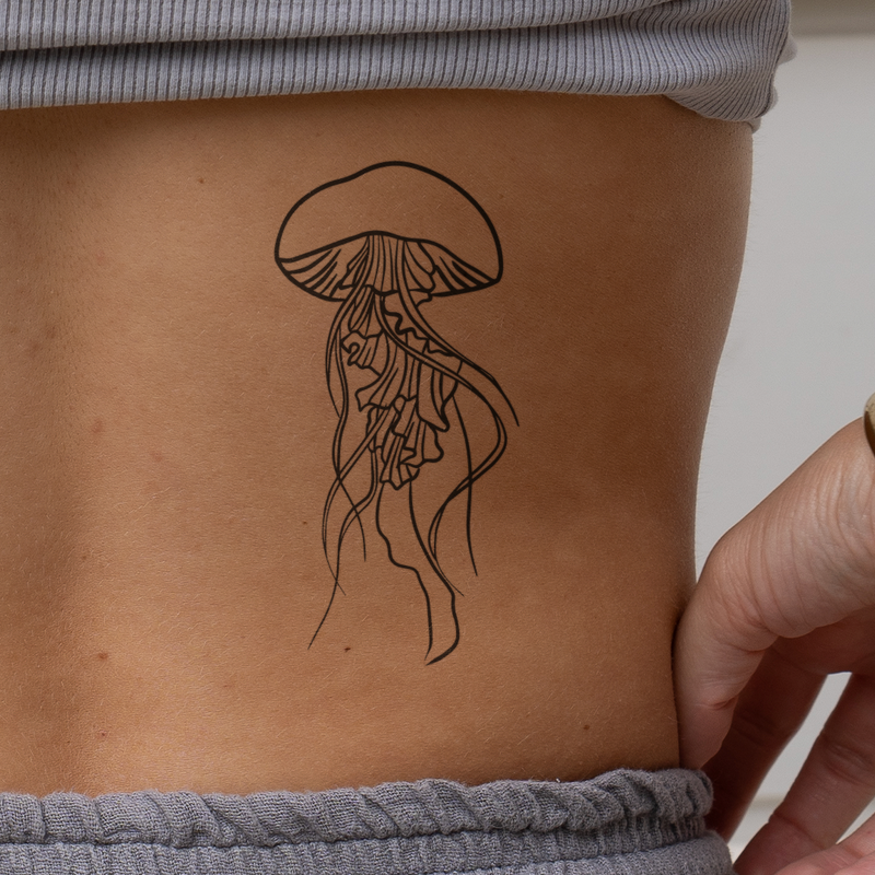 Big Jellyfish Tattoo