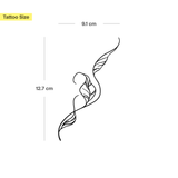 Plantenrank Tatoeage