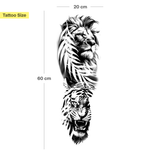 Untamed Strength Tattoo Sleeve