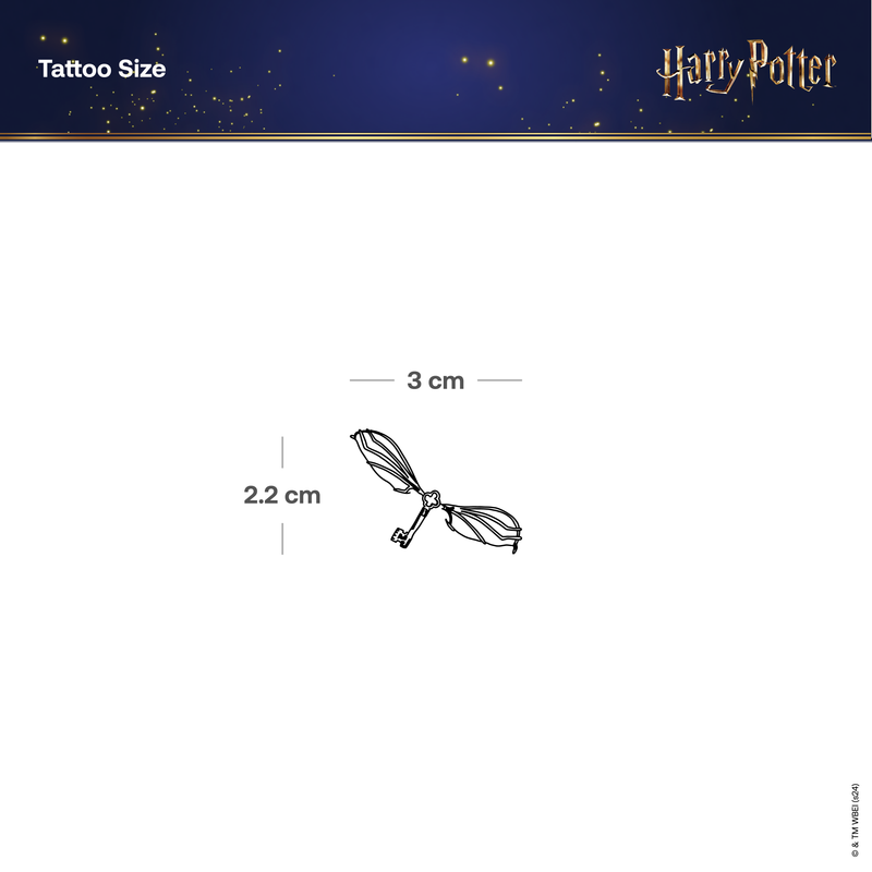  Harry Potter Bundle of 3 Bestseller Tattoos