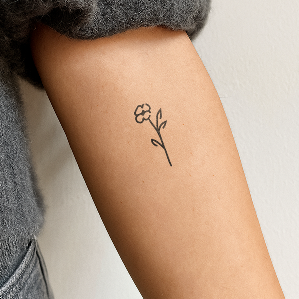 Tatouage petite fleur 