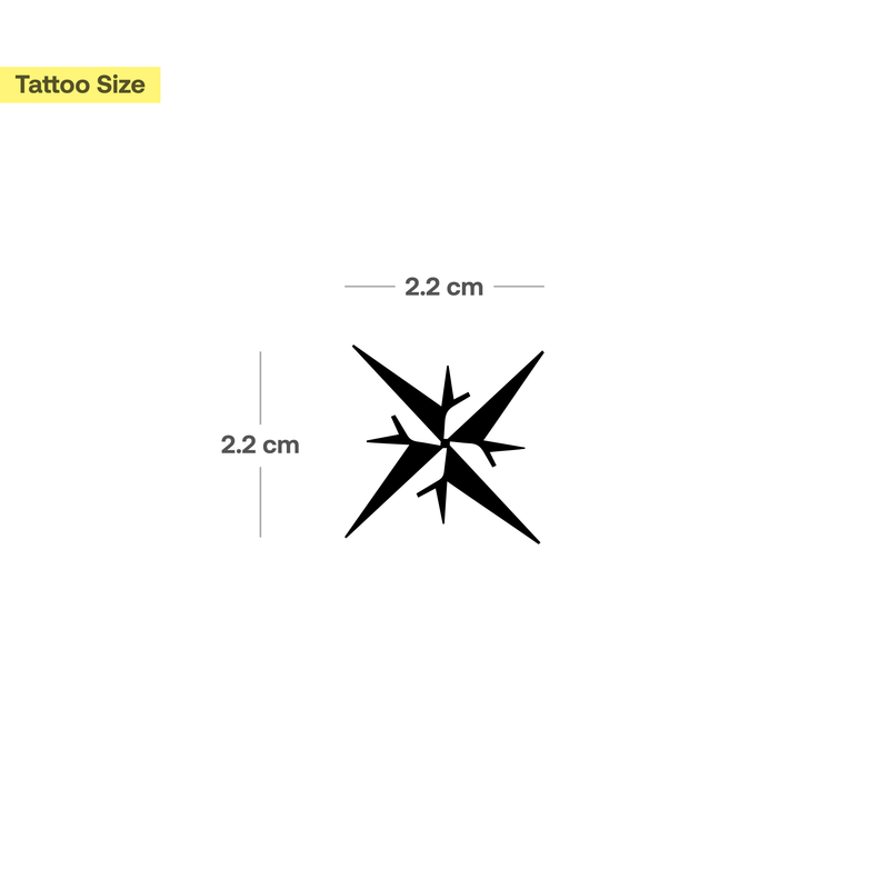 Tatouage Compas 